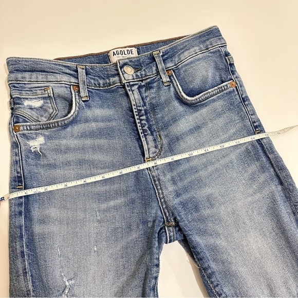 [SOLD] AGOLDE Sophie Distressed Skinny High Rise Jeans Size 27 - Picture 13 of 15